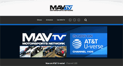 Desktop Screenshot of mavtv.com